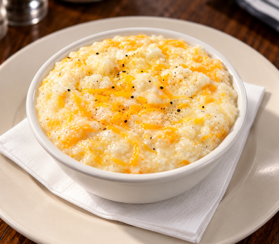 Grits With Cheddar